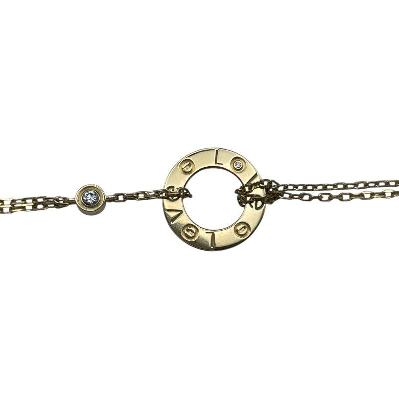 カルティエ Cartier ラブサークル2Pダイヤブレス ゴールド 750/ダイヤモンド ジュエリー