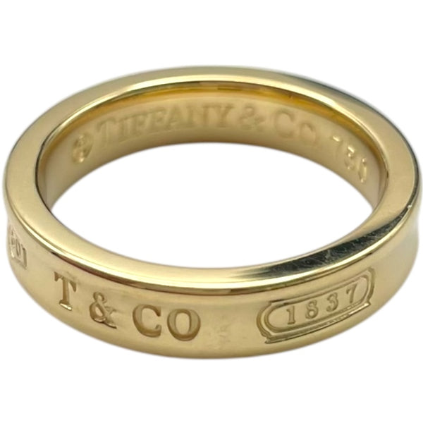 ティファニー TIFFANY＆CO 1837リング ゴールド 750 ジュエリー