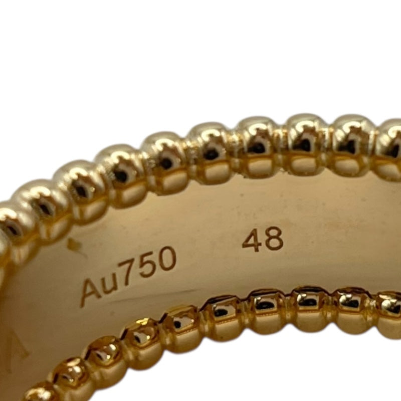 ヴァンクリーフ＆アーペル Van Cleef & Arpels ペルレシニアチュール リング ゴールド Au750 ジュエリー