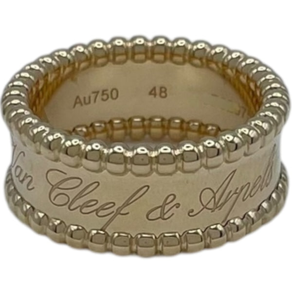 ヴァンクリーフ＆アーペル Van Cleef & Arpels ペルレシニアチュール リング ゴールド Au750 ジュエリー