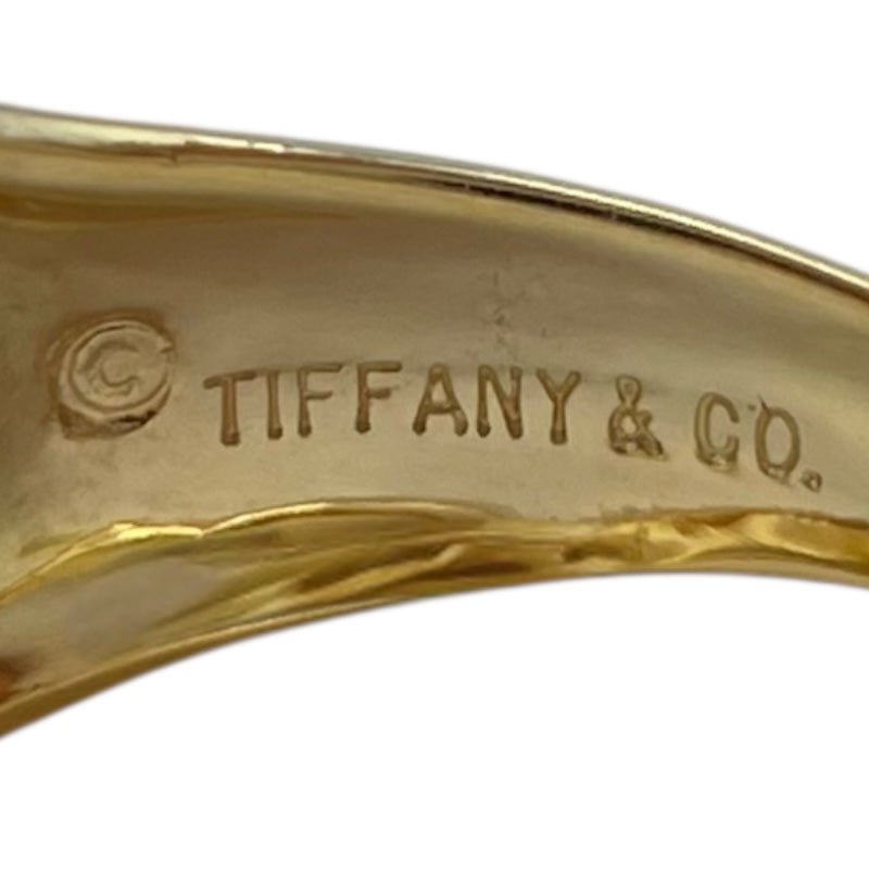ティファニー TIFFANY＆CO オープンハートリング ゴールド 750 ジュエリー
