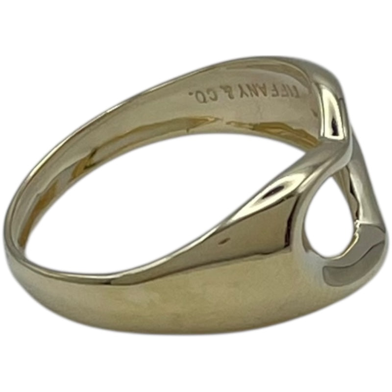 ティファニー TIFFANY＆CO オープンハートリング ゴールド 750 ジュエリー