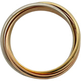 カルティエ Cartier トリニティリング SM イエローゴールド×ホワイトゴールド×ピンクゴールド 750 ジュエリー