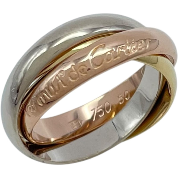 カルティエ Cartier トリニティリング ゴールド/ホワイトゴールド/ピンクゴールド 750 ジュエリー