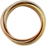カルティエ Cartier トリニティリング ゴールド/ホワイトゴールド/ピンクゴールド 750 ジュエリー