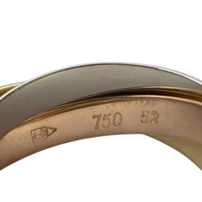 カルティエ Cartier トリニティリング ピンクゴールド×ホワイトゴールド×ゴールド 750 ジュエリー