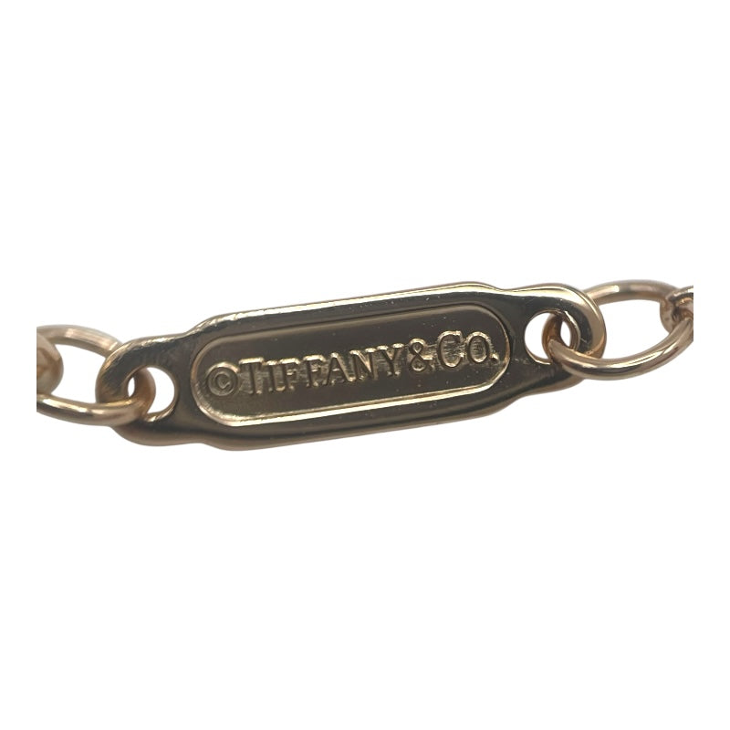 ティファニー TIFFANY＆CO Tスマイルネックレスミニ ピンクゴールド Au750 ジュエリー