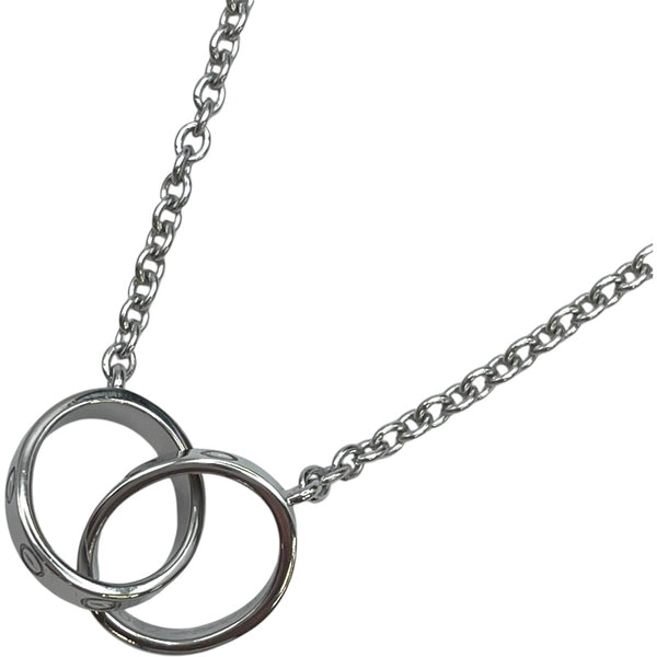 カルティエ Cartier ベビーラブネックレス ホワイトゴールド 750 ジュエリー