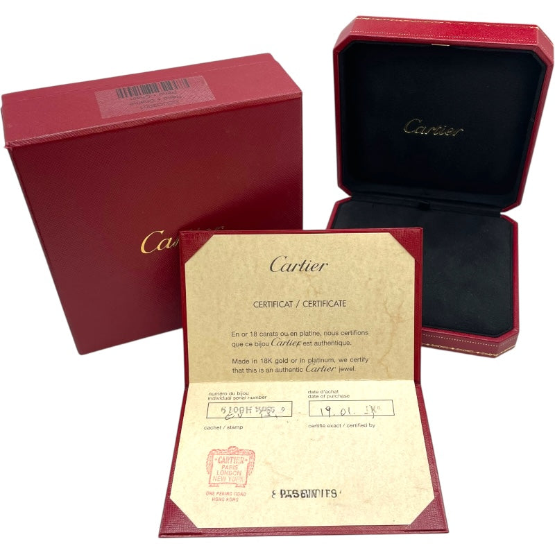 カルティエ Cartier ベビーラブネックレス ホワイトゴールド 750 ジュエリー