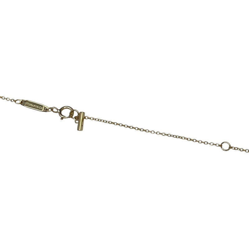 ティファニー TIFFANY＆CO Tスマイルダイヤネックレスミニ ゴールド Au750 ジュエリー
