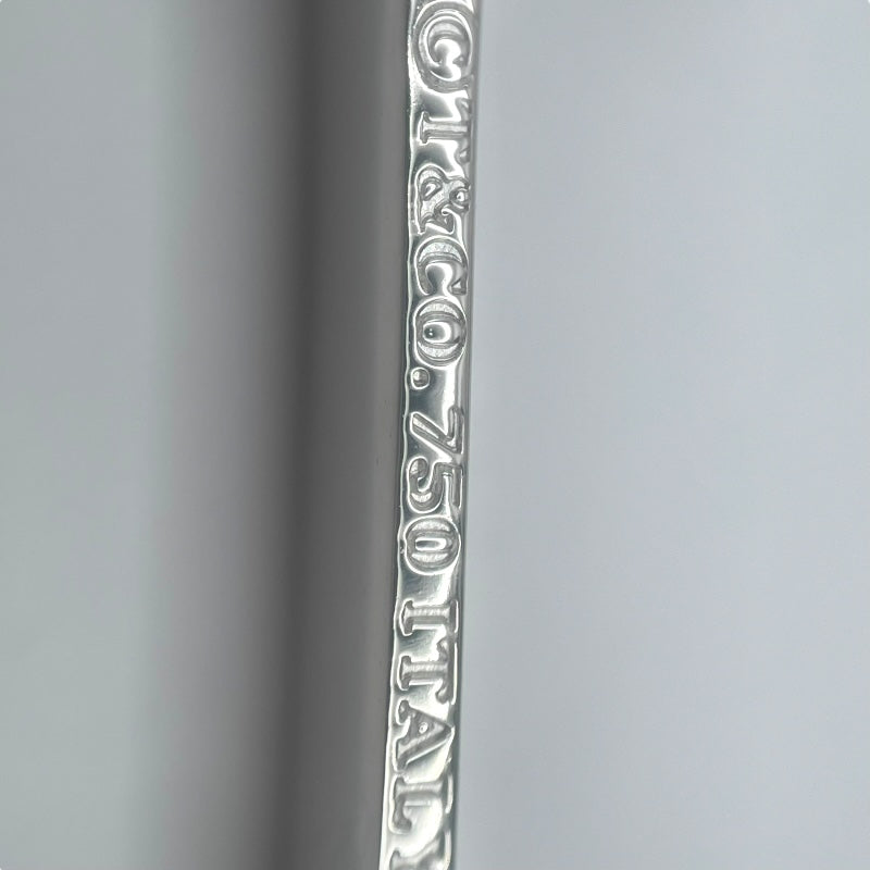ティファニー TIFFANY＆CO クロスネックレス ホワイトゴールド 750 ジュエリー
