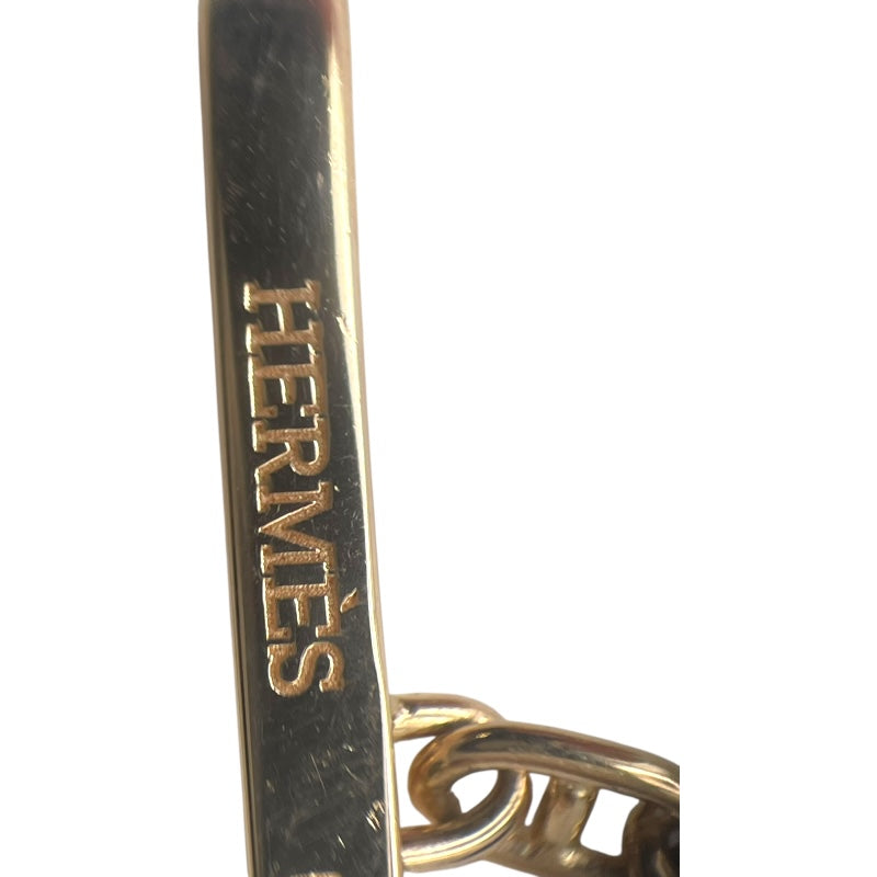 エルメス HERMES シェーヌダンクルヴェルソブレス ピンクゴールド Au750 ジュエリー