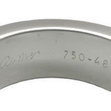 カルティエ Cartier ラブリング ハーフダイヤ(3P) ホワイトゴールド 750 ジュエリー