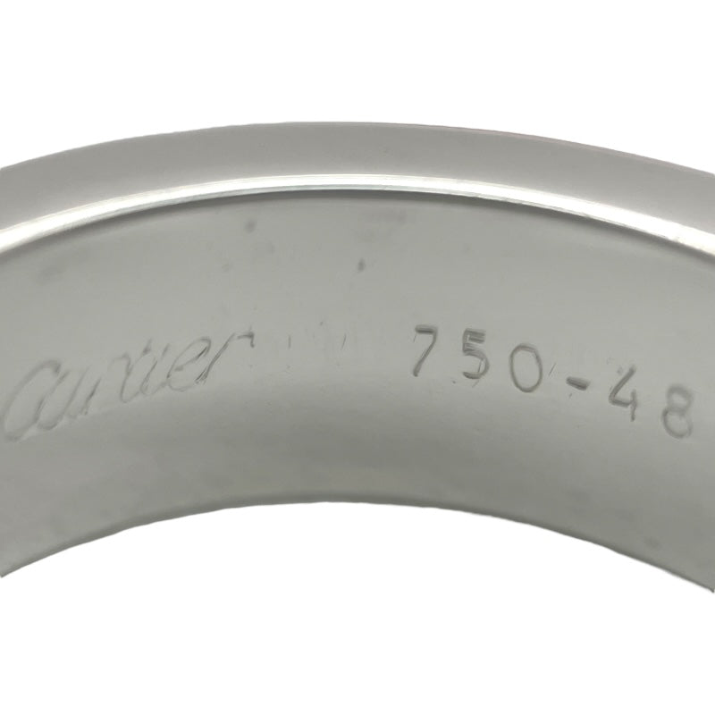 カルティエ Cartier ラブリング ハーフダイヤ(3P) ホワイトゴールド 750 ジュエリー