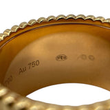 ブシュロン BOUCHERON キャトルク ホワイトダイヤリング ゴールド Au750 ダイヤモンド ジュエリー