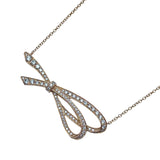 ティファニー TIFFANY＆CO リボンモチーフボウネックレス ピンクゴールド K18PG ジュエリー