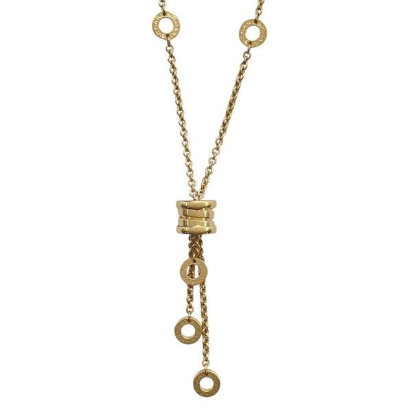 ブルガリ BVLGARI ビーゼロワンエレメントネックレス ゴールド K18YG ジュエリー
