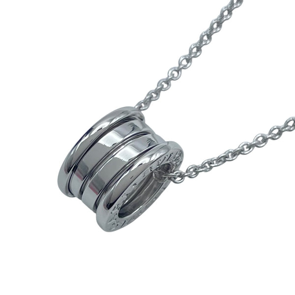 ブルガリ BVLGARI ビーゼロワンネックレス ホワイトゴールド K18WG ジュエリー