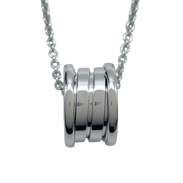 ブルガリ BVLGARI ビーゼロワンネックレス ホワイトゴールド K18WG ジュエリー