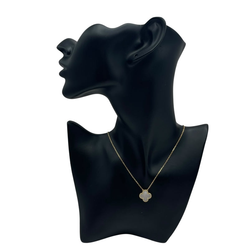 ヴァンクリーフ＆アーペル Van Cleef & Arpels ヴィンテージアルハンブラネックレス ゴールド Au750 マザー オブ パール ジュエリー