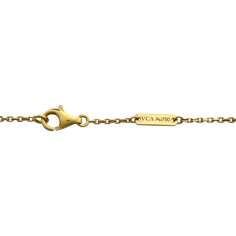 ヴァンクリーフ＆アーペル Van Cleef & Arpels ヴィンテージアルハンブラネックレス ゴールド Au750 マザー オブ パール ジュエリー