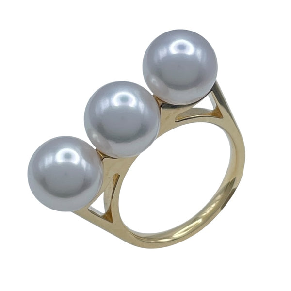 タサキ TASAKI バランスエラリング ゴールド K18YG ジュエリー