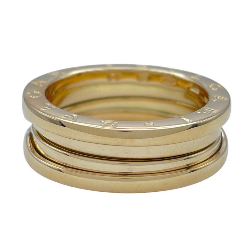 ブルガリ BVLGARI ビーゼロワンリング2バンド ゴールド 750 ジュエリー