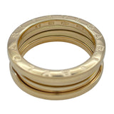 ブルガリ BVLGARI ビーゼロワンリング2バンド ゴールド 750 ジュエリー
