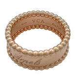 ヴァンクリーフ＆アーペル Van Cleef & Arpels ペルレ シニアチュール リング ピンクゴールド K18PG ジュエリー