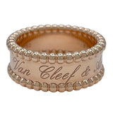 ヴァンクリーフ＆アーペル Van Cleef & Arpels ペルレ シニアチュール リング ピンクゴールド K18PG ジュエリー