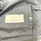 クリスチャン・ディオール Christian Dior オブリーク総柄 ダウンジャケット 943C449A4462 ブラック ナイロン メンズ ダウンジャケット