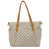 ルイ・ヴィトン LOUIS VUITTON トータリーMM N51262 ホワイト ダミエ・アズール レディース トートバッグ