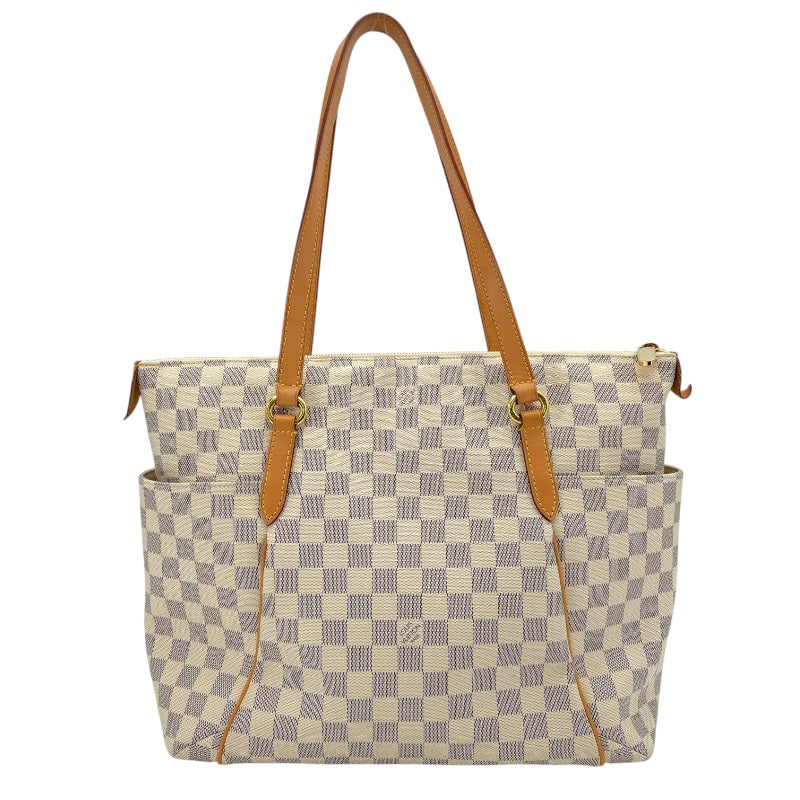 ルイ・ヴィトン LOUIS VUITTON トータリーMM N51262 ホワイト ダミエ・アズール レディース トートバッグ