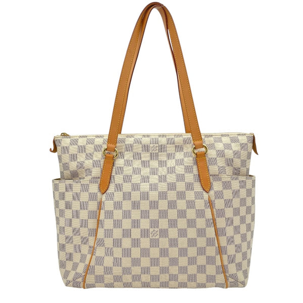 ルイ・ヴィトン LOUIS VUITTON トータリーMM N51262 ホワイト ダミエ・アズール レディース トートバッグ