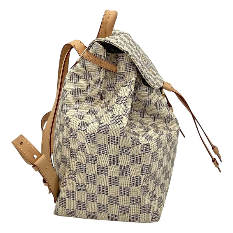 ルイ・ヴィトン LOUIS VUITTON スペロン N41578 アズール ダミエキャンバス レディース リュック・デイパック