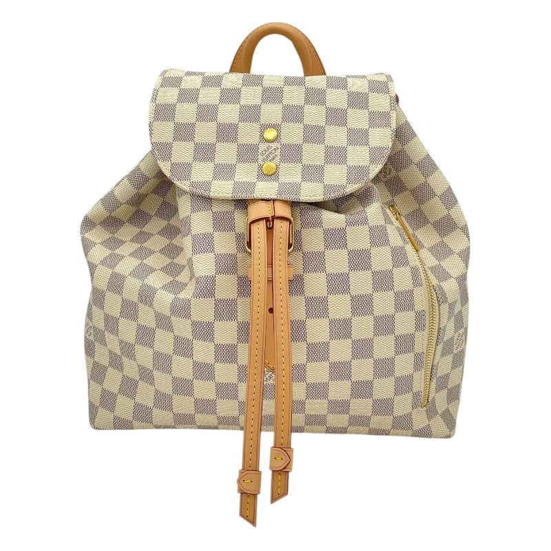 ルイ・ヴィトン LOUIS VUITTON スペロン N41578 アズール ダミエキャンバス レディース リュック・デイパック
