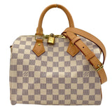 ルイ・ヴィトン LOUIS VUITTON スピーディ･バンドリエール 25 N40608 ホワイト ダミエ・アズール レディース ショルダーバッグ