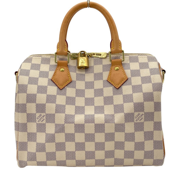 ルイ・ヴィトン LOUIS VUITTON スピーディ･バンドリエール 25 N40608 ホワイト ダミエ・アズール レディース ショルダーバッグ