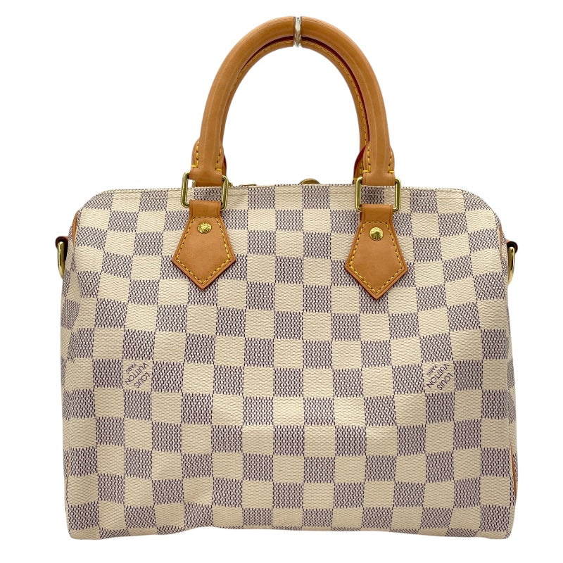 ルイ・ヴィトン LOUIS VUITTON スピーディ･バンドリエール 25 N40608 ホワイト ダミエ・アズール レディース ショルダーバッグ