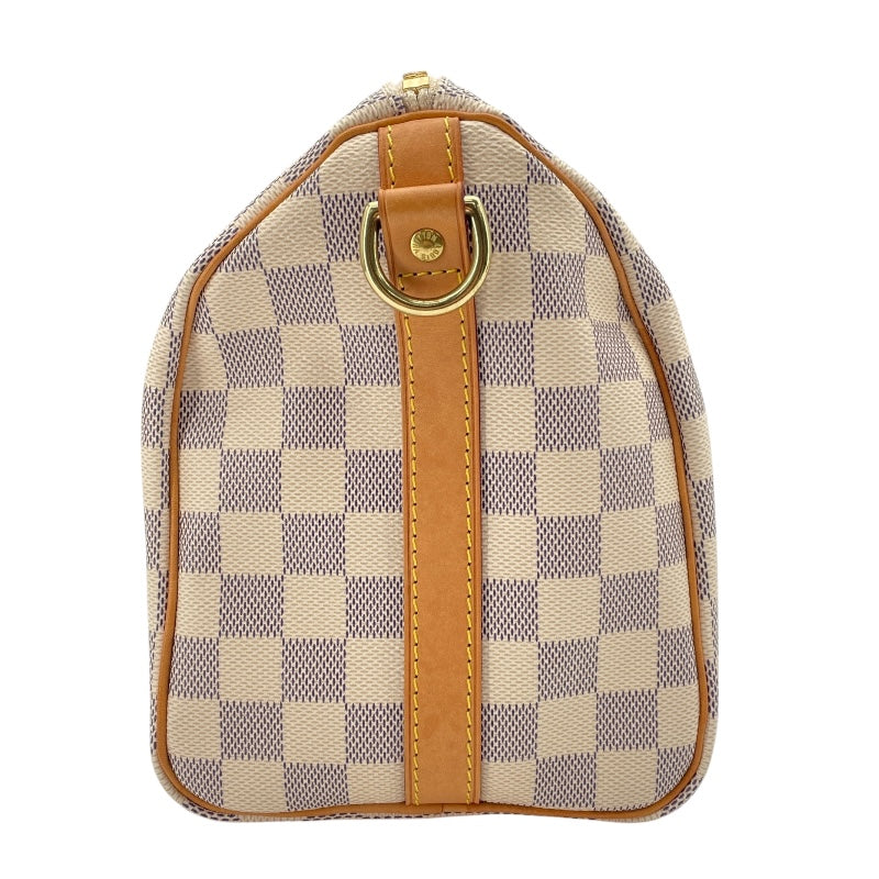 ルイ・ヴィトン LOUIS VUITTON スピーディ･バンドリエール 25 N40608 ホワイト ダミエ・アズール レディース ショルダーバッグ