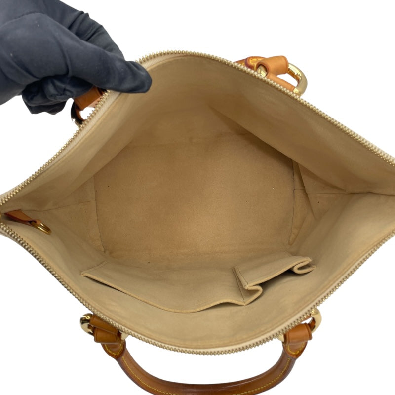 ルイ・ヴィトン LOUIS VUITTON サレヤPM N51186 ホワイト ダミエ・アズール レディース トートバッグ