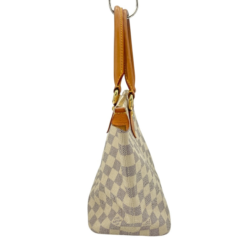 ルイ・ヴィトン LOUIS VUITTON サレヤPM N51186 ホワイト ダミエ・アズール レディース トートバッグ