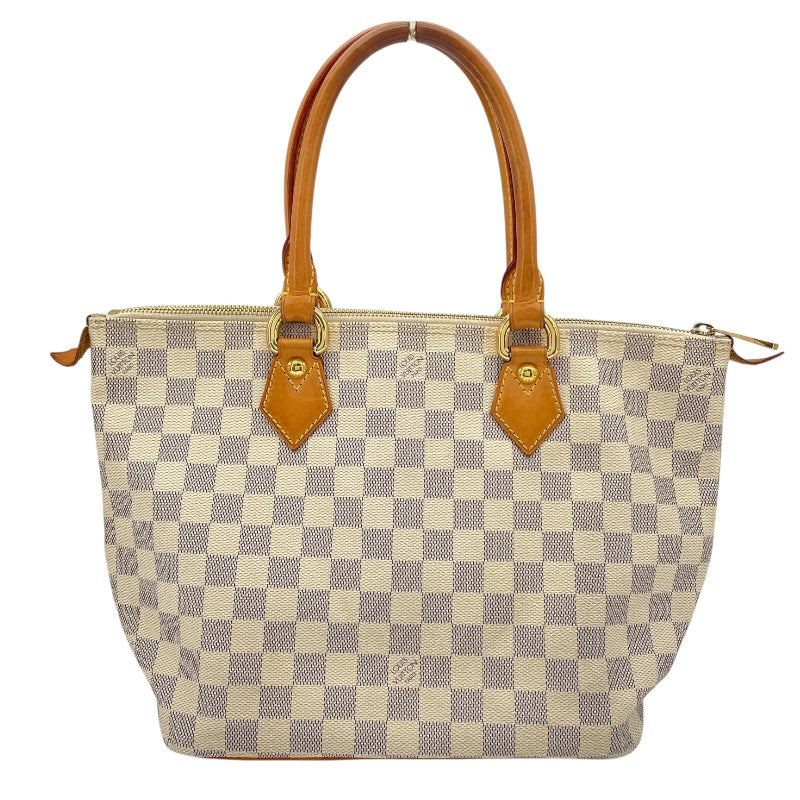 ルイ・ヴィトン LOUIS VUITTON サレヤPM N51186 ホワイト ダミエ・アズール レディース トートバッグ