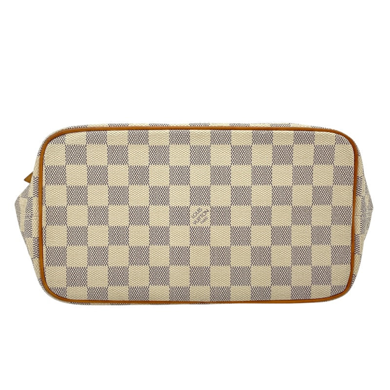 ルイ・ヴィトン LOUIS VUITTON サレヤPM N51186 ホワイト ダミエ・アズール レディース トートバッグ
