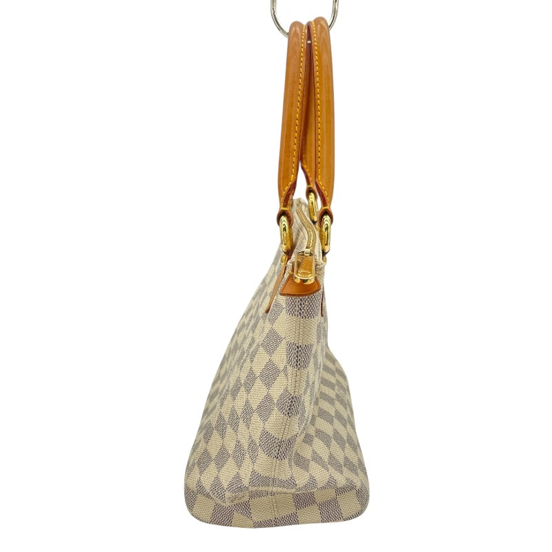 ルイ・ヴィトン LOUIS VUITTON サレヤPM N51186 ホワイト ダミエ・アズール レディース トートバッグ