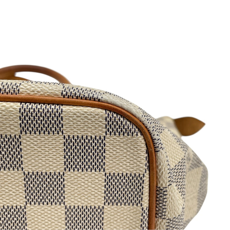ルイ・ヴィトン LOUIS VUITTON サレヤPM N51186 ホワイト ダミエ・アズール レディース トートバッグ