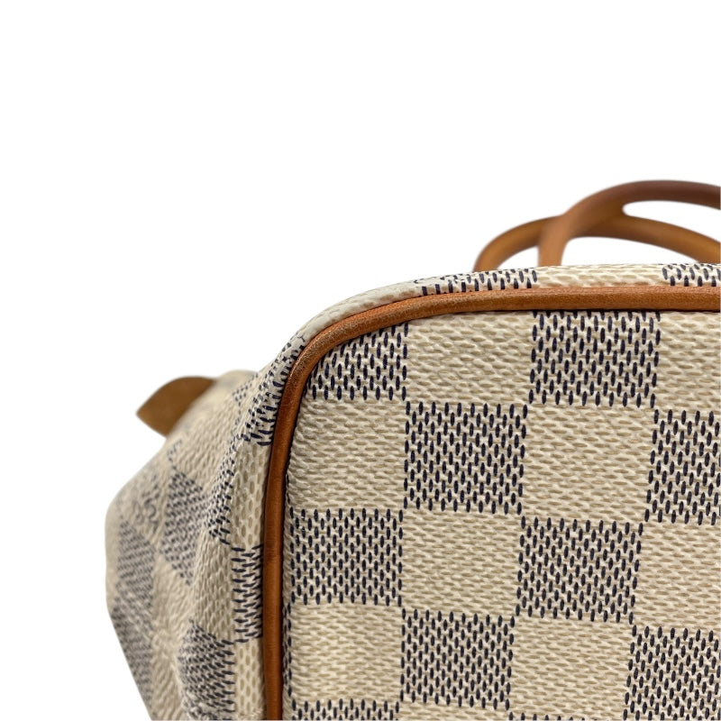 ルイ・ヴィトン LOUIS VUITTON サレヤPM N51186 ホワイト ダミエ・アズール レディース トートバッグ