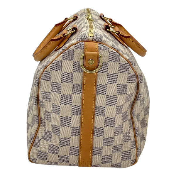 ルイ・ヴィトン LOUIS VUITTON スピーディ・バンドリエール30 N40592 アズール ダミエキャンバス レディース ハンドバッグ