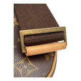 ルイ・ヴィトン LOUIS VUITTON ポシェット・ガンジュ M51870 ブラウン モノグラム・キャンバス ユニセックス ショルダーバッグ