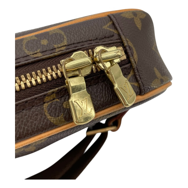 ルイ・ヴィトン LOUIS VUITTON ポシェット・ガンジュ M51870 ブラウン モノグラム・キャンバス ユニセックス ショルダーバッグ